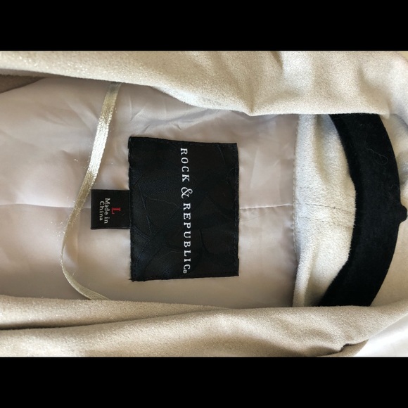 Taupe shawl style jacket - Picture 3 of 3